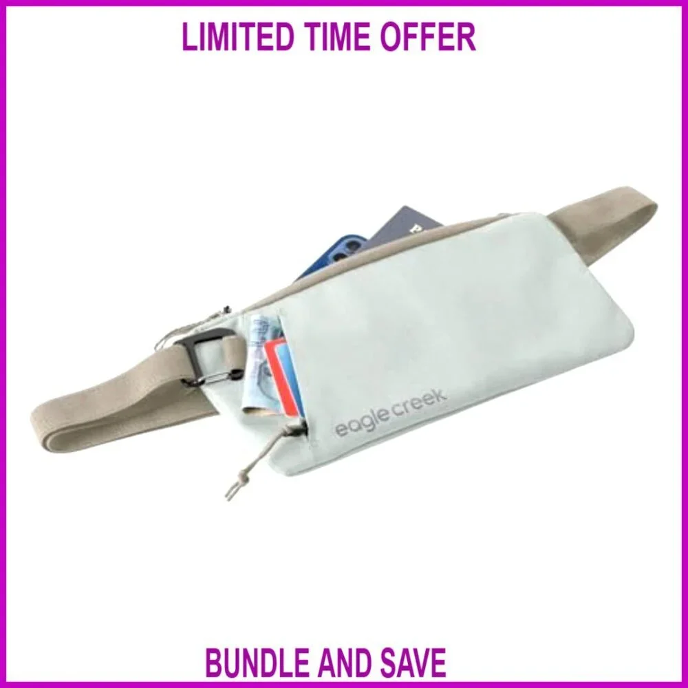 RFID-Blocking Sling Bag with Water-Resistant Material, Adjustable Strap